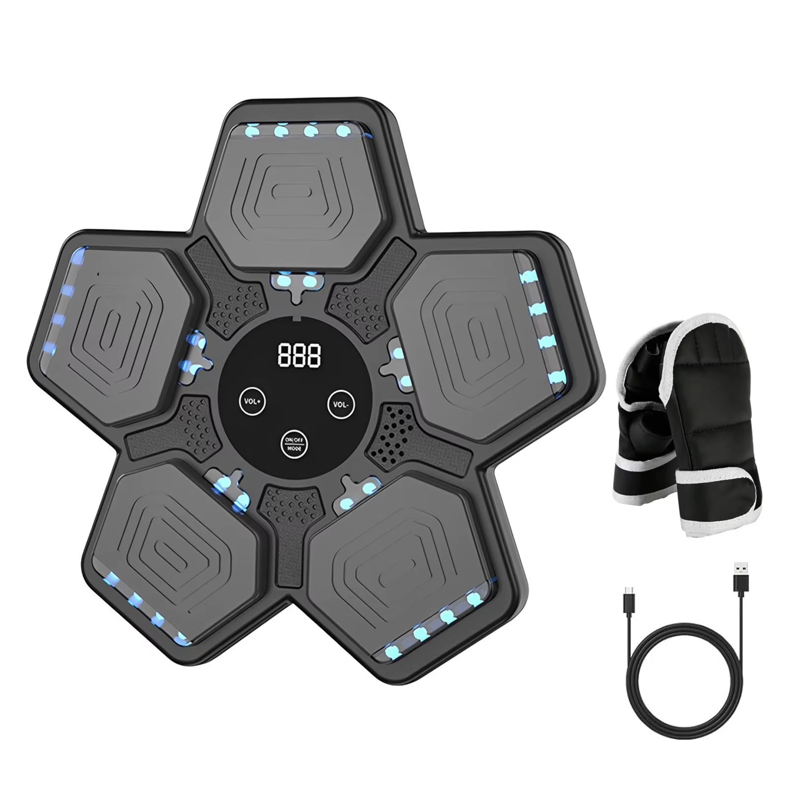 Smart Bluetooth-Compatible Boxing Pads for Home Workout and Training