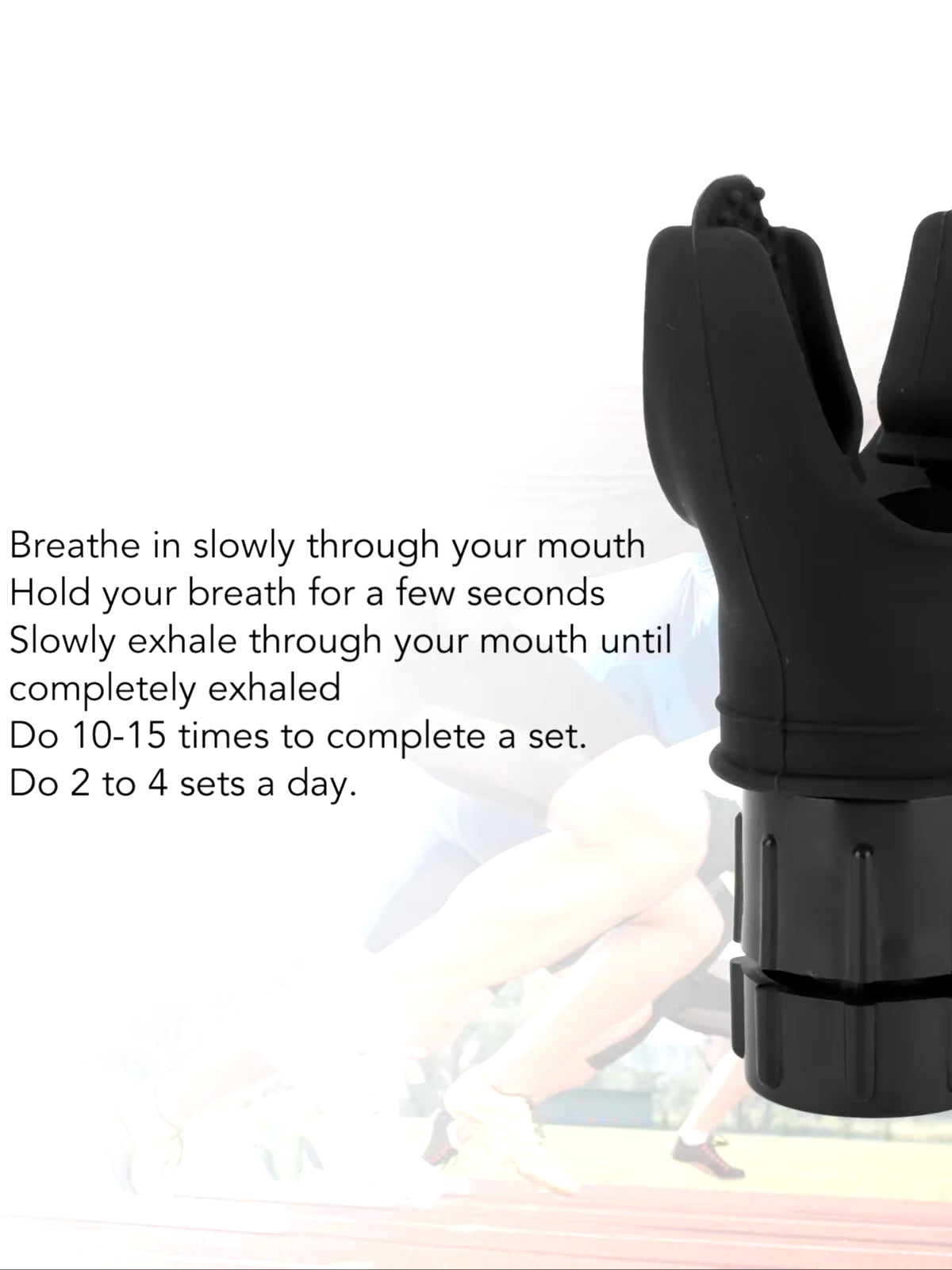 Lung Expansion Training Tool with Adjustable Resistance for Enhanced Lung Capacity